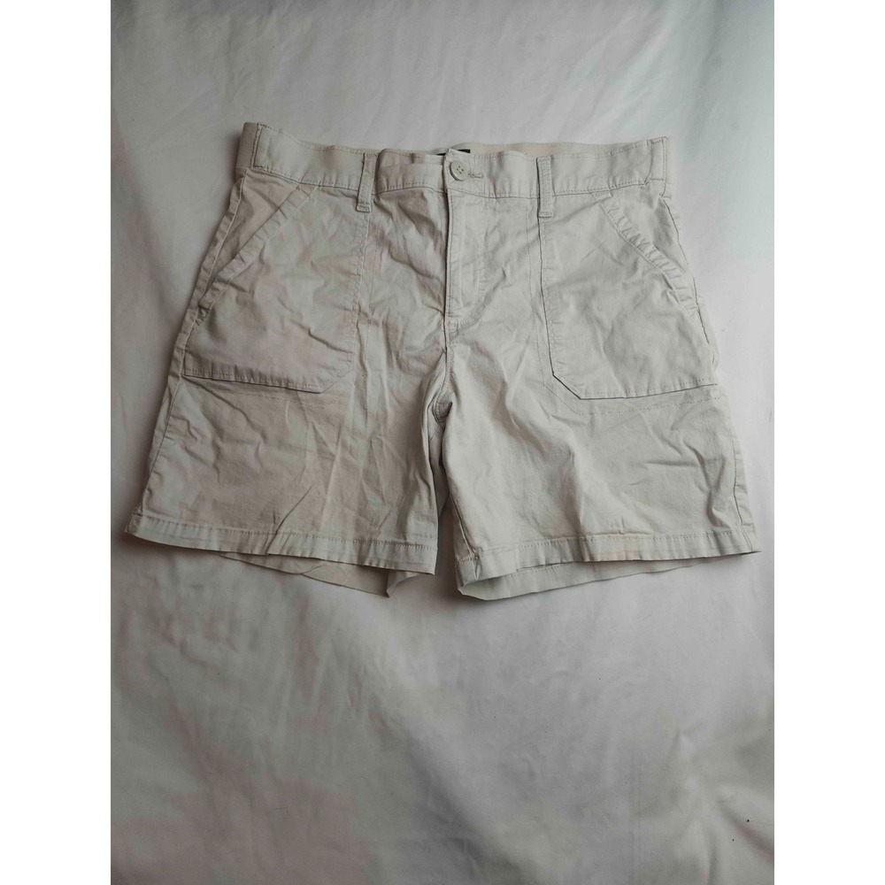 Lee Shorts Womens Size 12M Beige Utility Pockets Casual Summer Chino Preppy